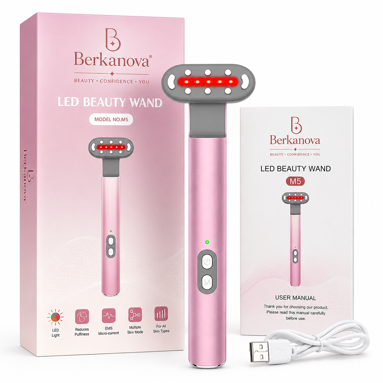 Portable Microcurrent Eye Massager for Daily Skincare