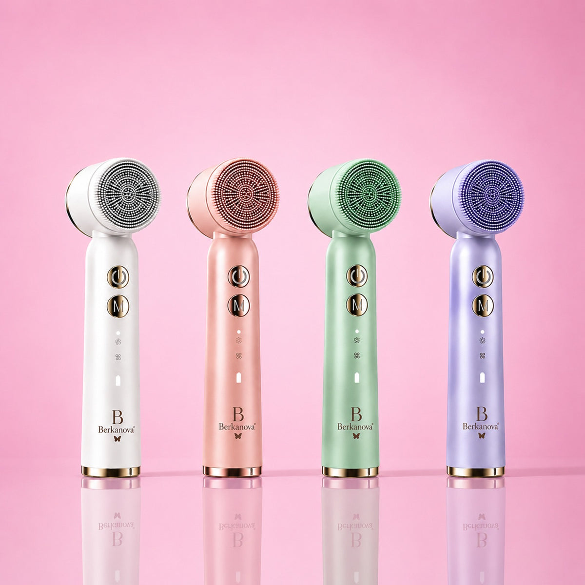 Electric Silicone Facial Cleansing Brush 3-Speed Waterproof