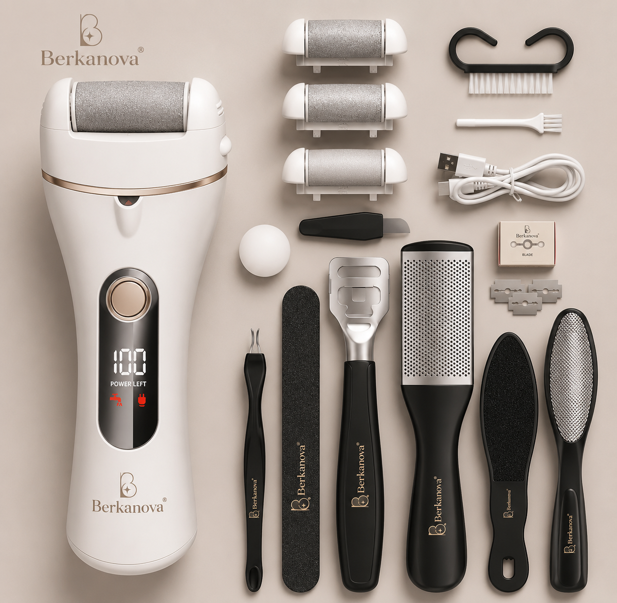 Electric Foot Callus Remover for Rough Heels