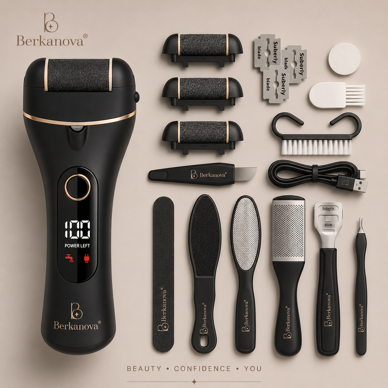 Electric Foot Callus Remover for Dead Skin Removal