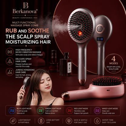 Red Light Therapy Hair Growth Comb for Healthy Scalp