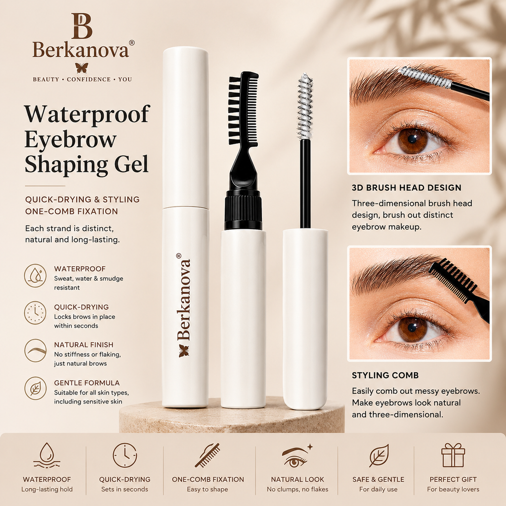 Long-Lasting 3 Piece Waterproof Eyebrow Pencil Set